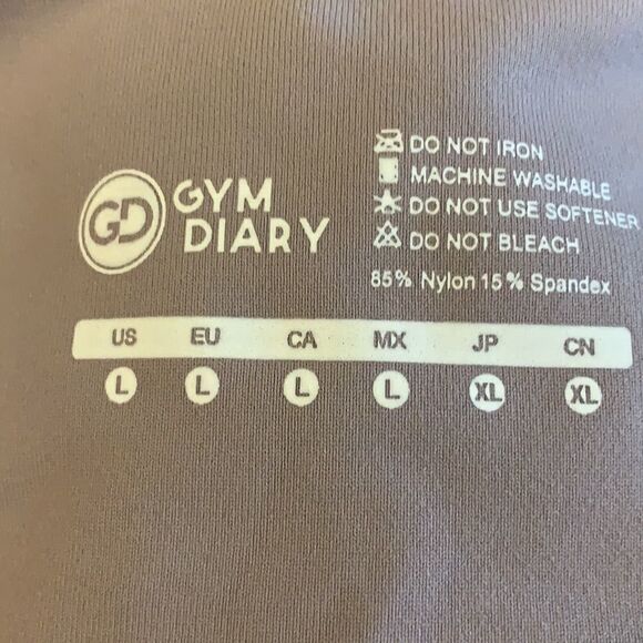 Size large lavender biker shorts - Picture 7 of 7